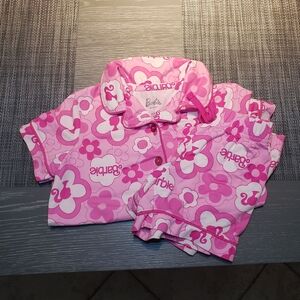CLEARANCE Barbie Print Pajama Set
